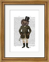 Hedgehog Rider Full Fine Art Print
