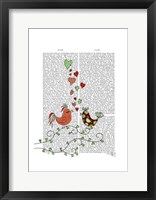 Love Birds Illustration Fine Art Print