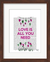 Love Is All You Need Illustration Fine Art Print