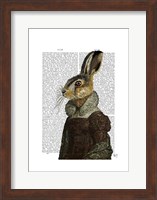 Madam Hare Portrait Fine Art Print