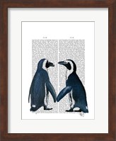 Penguins in Love Fine Art Print