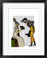 Look Of Love Regency Badger & Hare Couple Fine Art Print