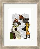 Foxes Courting Fine Art Print
