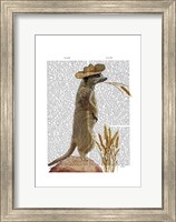 Meerkat Cowboy Fine Art Print