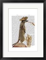 Meerkat Cowboy Fine Art Print