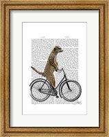 Meerkat on Bicycle Fine Art Print