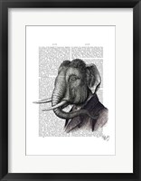 Elephant Portrait Fine Art Print