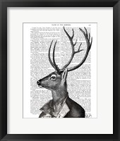 Deer Portrait 2 Framed Print