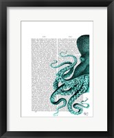 Octopus Green Half Fine Art Print
