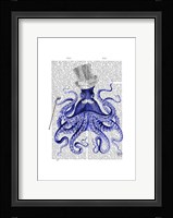Octopus About Town Framed Print