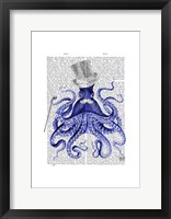 Octopus About Town Framed Print
