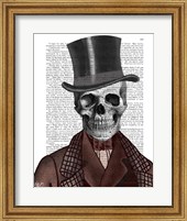 Skeleton Gentleman and Top hat Fine Art Print