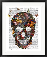 Butterfly Skull Fine Art Print