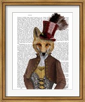 Vivienne Steampunk Fox Fine Art Print