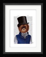 Orangutan in Top Hat Fine Art Print