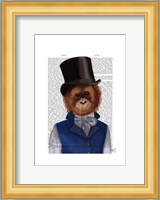 Orangutan in Top Hat Fine Art Print
