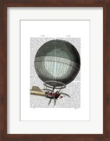 Blanchard Vintage Hot Air Balloon Fine Art Print