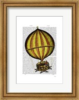 Hot Air Balloon Yellow and Red Fine Art Print