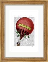 Le Pilote Hot Air Balloon Fine Art Print
