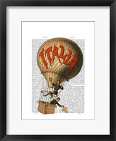 Italia Hot Air Balloon Fine Art Print