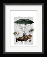 Diligenza And Flying Creatures Framed Print