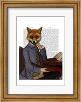Fox With Flute Fine Art Print