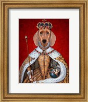 Dachshund Queen Fine Art Print