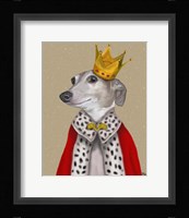 Greyhound Queen Framed Print