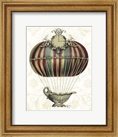 Baroque Balloon with Clock Fine Art Print