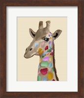 MultiColoured Giraffe Fine Art Print