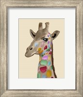 MultiColoured Giraffe Fine Art Print