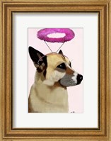 Dog with Pink Halo Fine Art Print