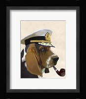 Basset Hound Sea Dog II Framed Print