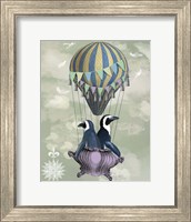 Flying Penguins Fine Art Print