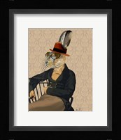 Horatio Hare on Chair Framed Print