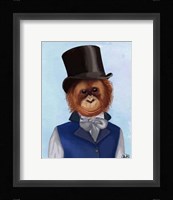 Orangutan in Top Hat Fine Art Print