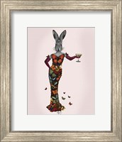 Rabbit Butterfly Dress Fine Art Print