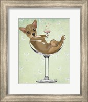 Chihuahua in Cocktail Glass Fine Art Print