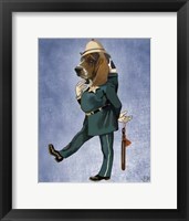 Basset Hound Policeman II Fine Art Print