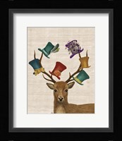 Hat Collector Deer Fine Art Print
