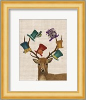 Hat Collector Deer Fine Art Print