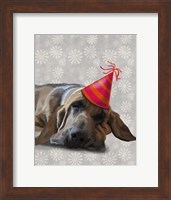 Bloodhound After the Party Fine Art Print