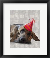 Bloodhound After the Party Fine Art Print
