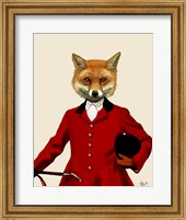 Fox Hunter 2 Portrait Fine Art Print