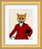 Fox Hunter 2 Portrait Fine Art Print