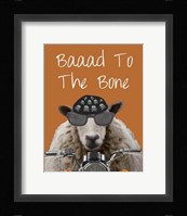 Baaad To the Bone I Framed Print