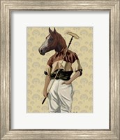 Polo Horse Portrait Fine Art Print