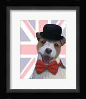 Union Jack Jack Russell Fine Art Print