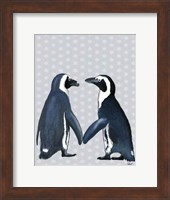 Penguins In Love Fine Art Print