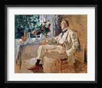 Portrait of the Singer Fyodor Chaliapin Fine Art Print
